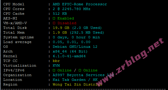 vps.mg怎么样?赤鱼网络香港VPS简单测试-国外主机分享